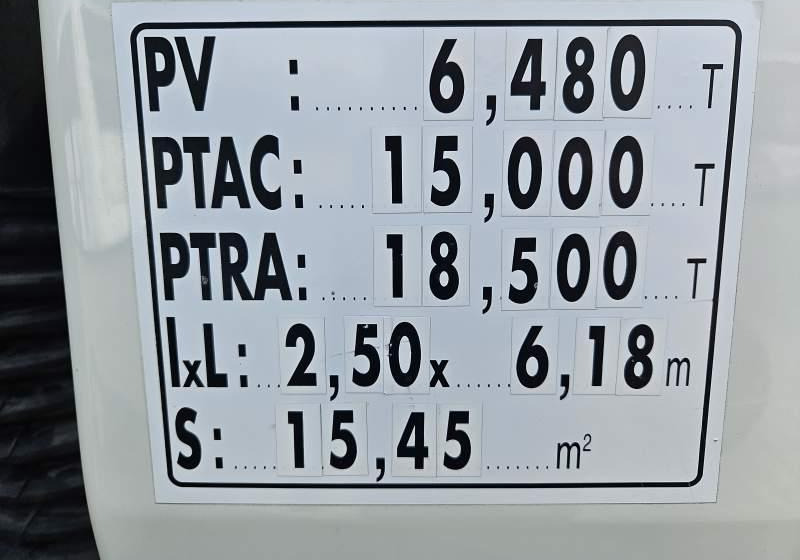 Billenőplatós teherautó DAF LF 55.220 / SPROWADZONY Z FRANCJI / 119 000 KM: 13 kép.