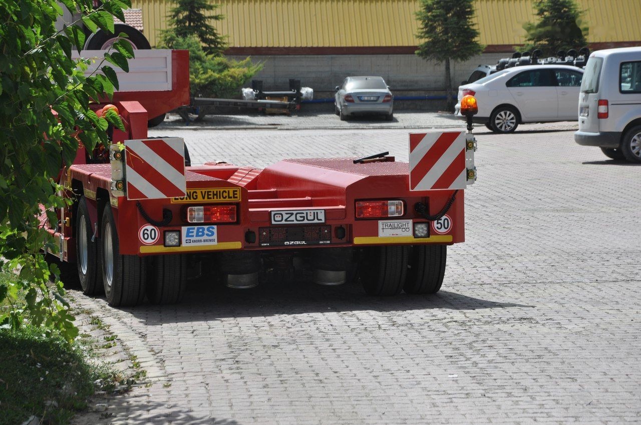 Új Félpótkocsi mélybölcsős Özgül 2 AXLE LOW LOADER: 26 kép.