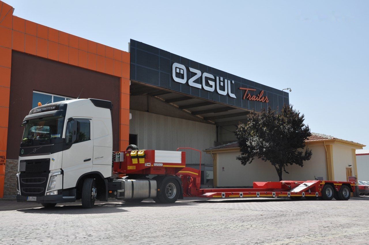 Új Félpótkocsi mélybölcsős Özgül 2 AXLE LOW LOADER: 14 kép.