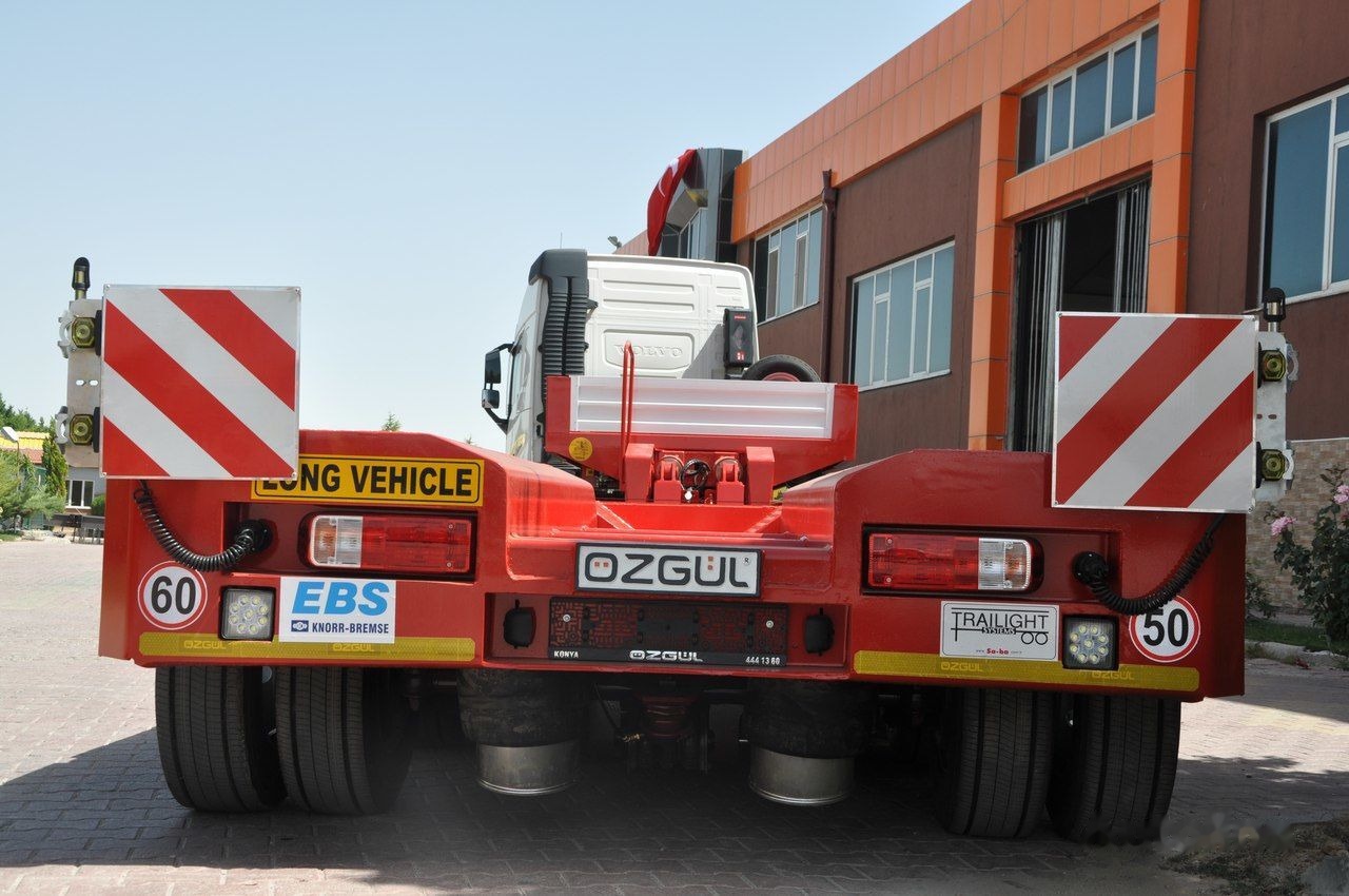 Új Félpótkocsi mélybölcsős Özgül 2 AXLE LOW LOADER: 31 kép.