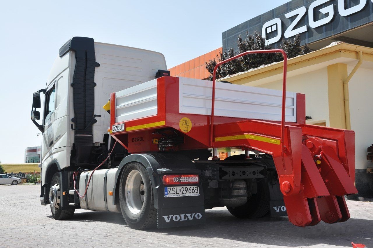 Új Félpótkocsi mélybölcsős Özgül 2 AXLE LOW LOADER: 30 kép.