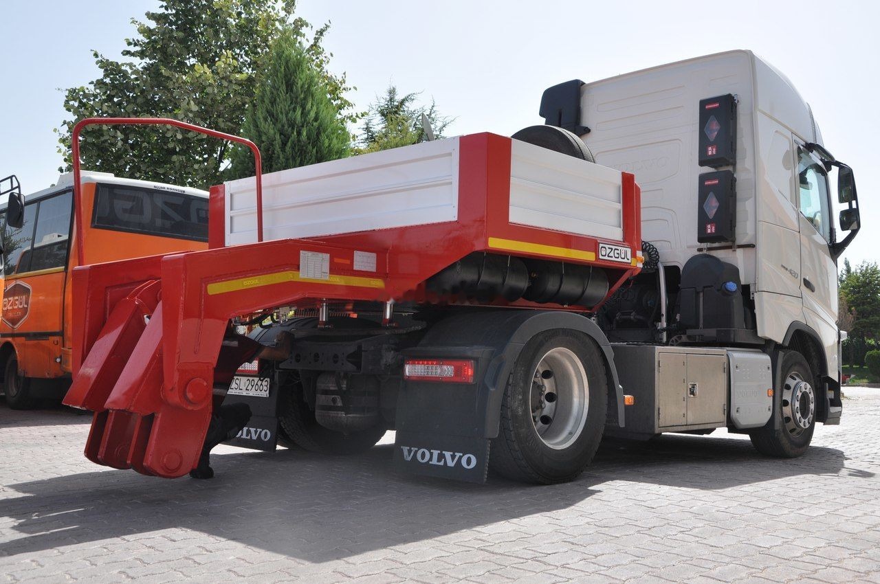 Új Félpótkocsi mélybölcsős Özgül 2 AXLE LOW LOADER: 29 kép.