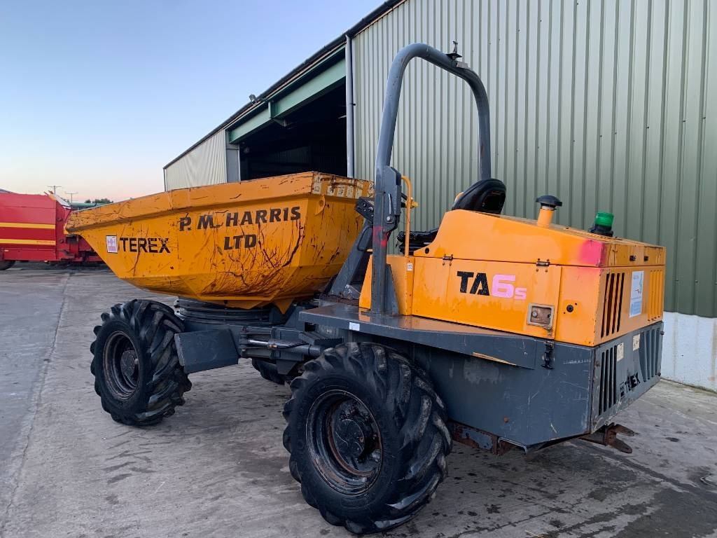 Minidömper Terex TA 6 Swivel 6 Tonne Dumper: 13 kép.