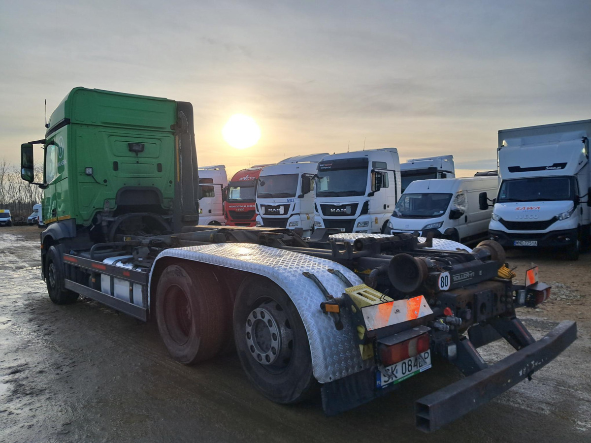 Horgos rakodó teherautó MERCEDES BENZ ACTROS HAKOWIEC: 6 kép.