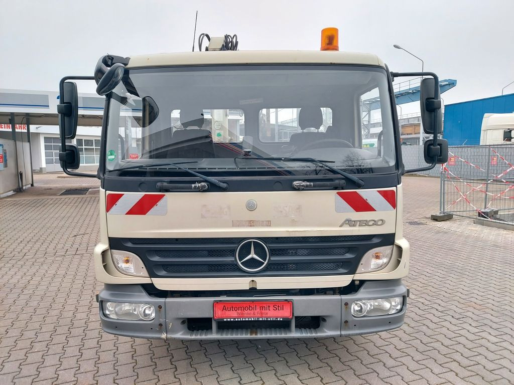 Billenőplatós teherautó, Darus autó Mercedes-Benz Atego 2 4-Zyl. 4x2  918 TEREX KRAN 3-Seiten Kipp: 7 kép.