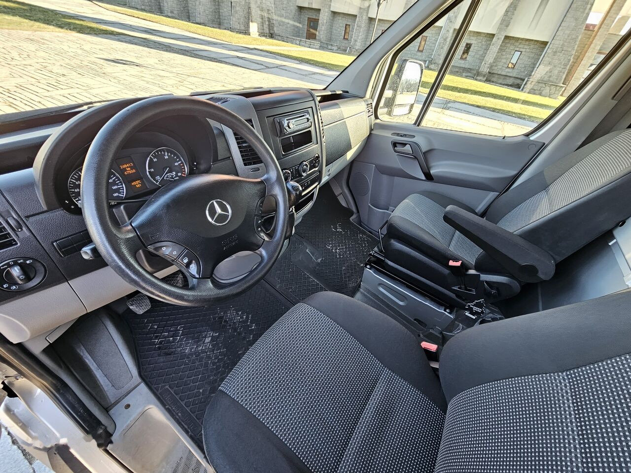 Alvaz teherautó, Kisteherautó Mercedes-Benz Sprinter 319 CDI Rama Max ! Klima ! 3.0 CDI *190 Koni !: 12 kép.