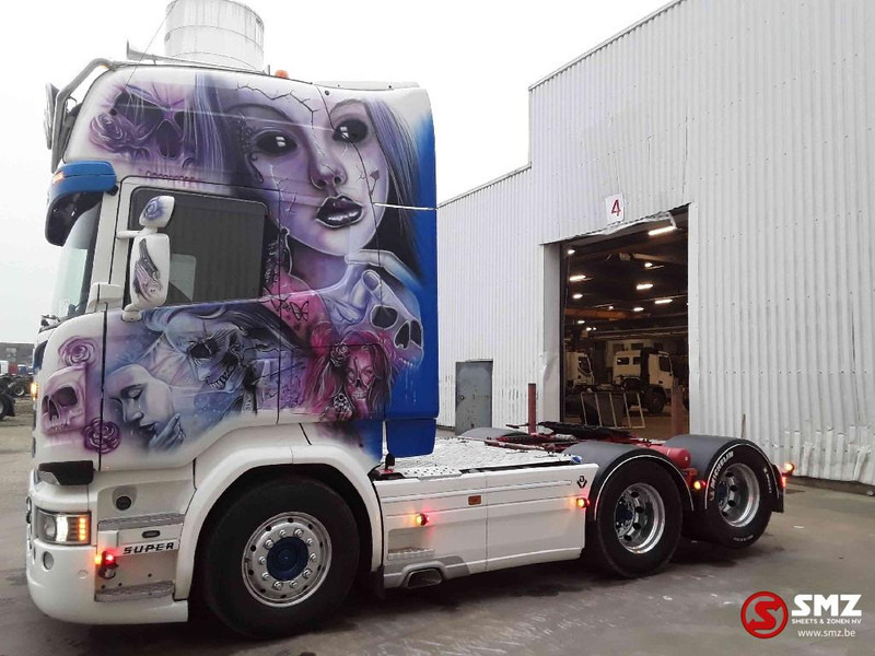 Nyergesvontató Scania R 580 topline showtruck hydraulic: 6 kép.