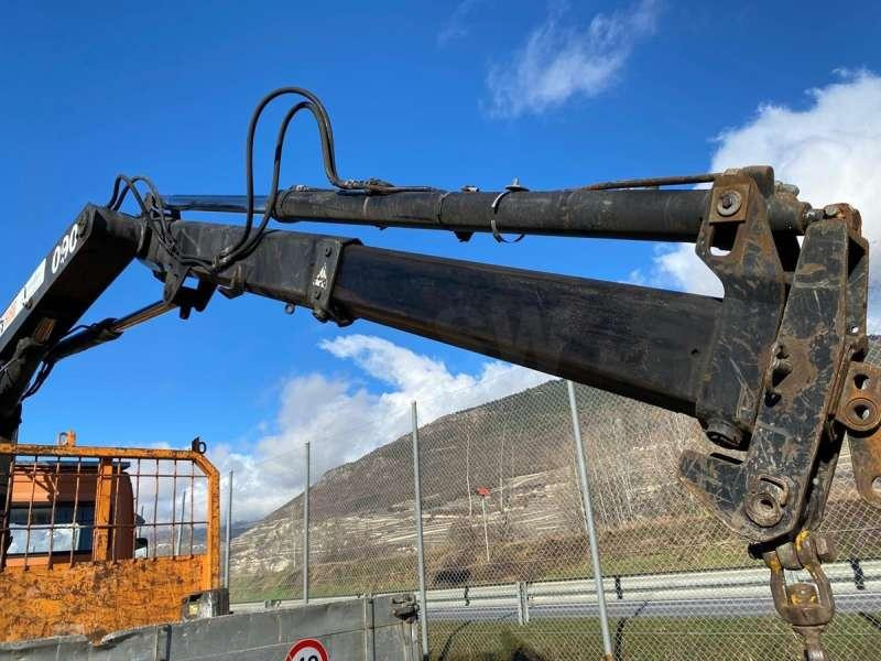 Billenőplatós teherautó Mercedes UNIMOG U 140 MACHINE SUISSE: 30 kép.