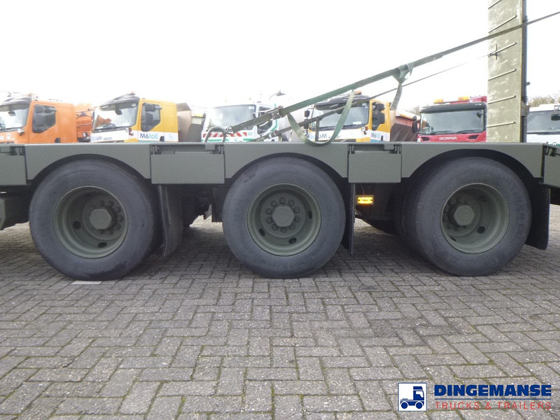 Platós teherautó Broshuis 3-axle semi-lowbed trailer E-2130 / 73 t + ramps: 13 kép.