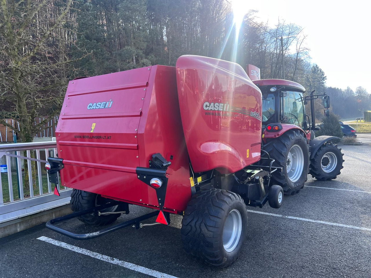 Új Bálázó Case IH RB344 - Rotor Cutter: 10 kép.