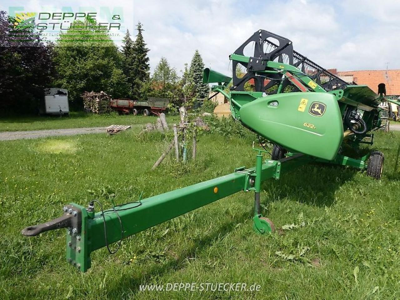 Kombájn John Deere w650 hm mit sw 622r + sww: 17 kép.