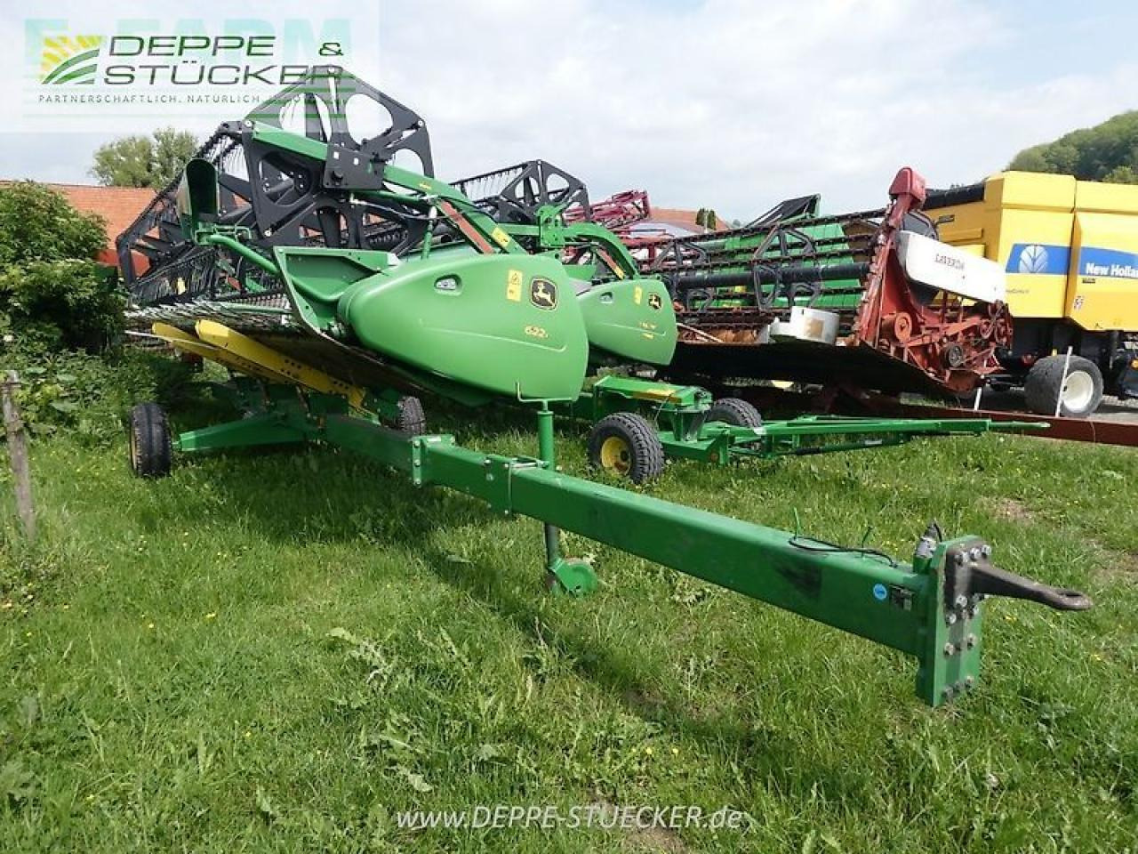 Kombájn John Deere w650 hm mit sw 622r + sww: 18 kép.