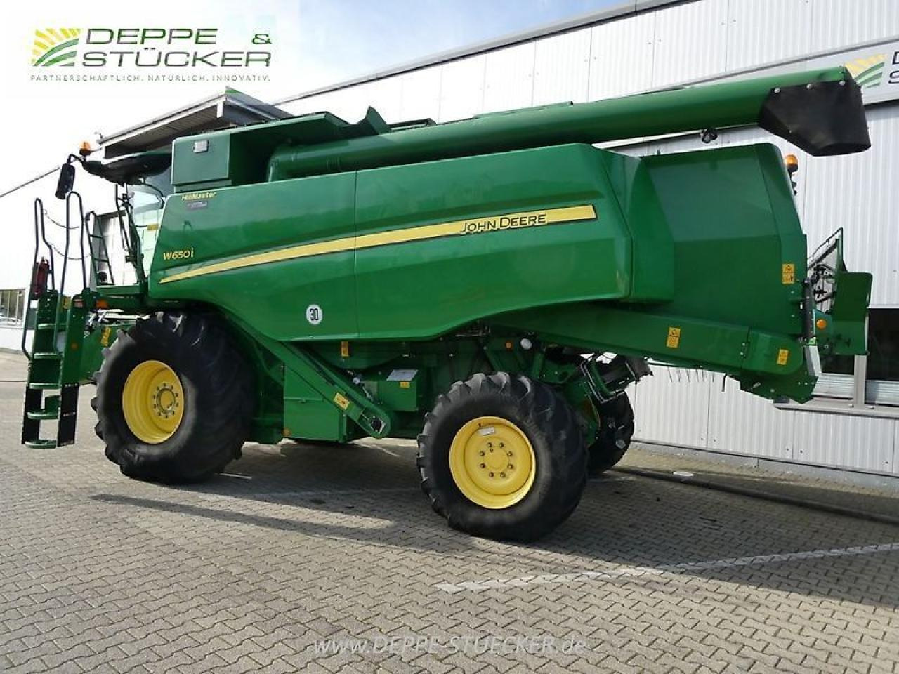 Kombájn John Deere w650 hm mit sw 622r + sww: 6 kép.