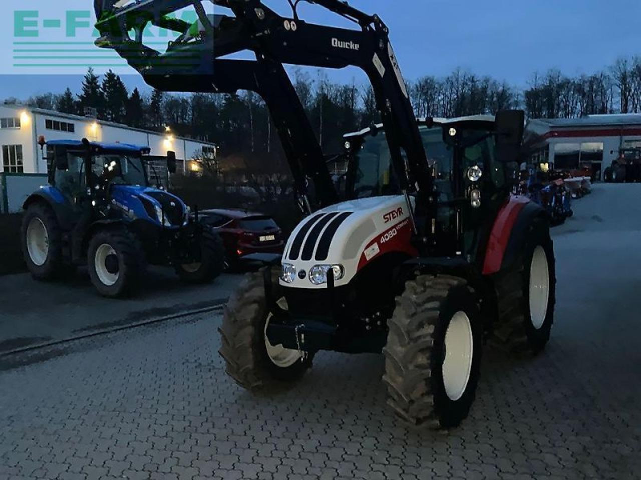 Traktor Steyr kompakt 4080 hilo stage v: 6 kép.