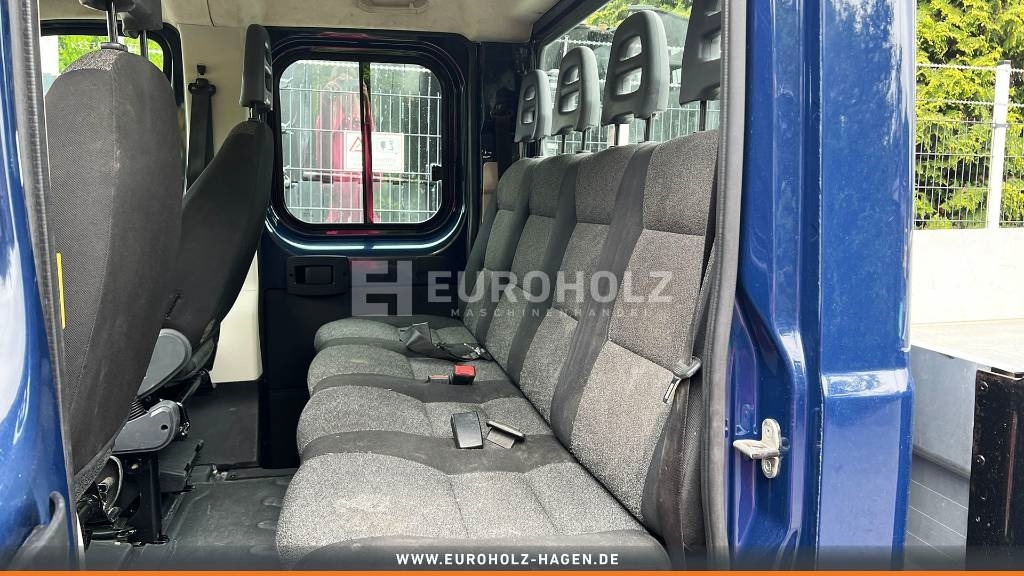 Billenőplatós kisteherautó, Duplakabinos kisteherautó Fiat Ducato 2.3 Maxi Kipper 7-Sitzer Doka AHK: 10 kép.