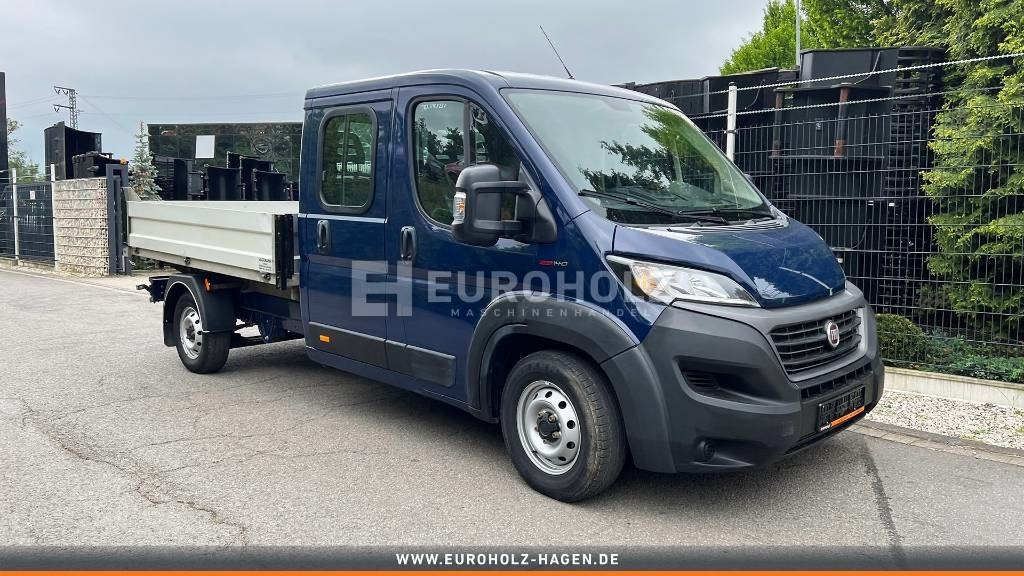 Billenőplatós kisteherautó, Duplakabinos kisteherautó Fiat Ducato 2.3 Maxi Kipper 7-Sitzer Doka AHK: 15 kép.