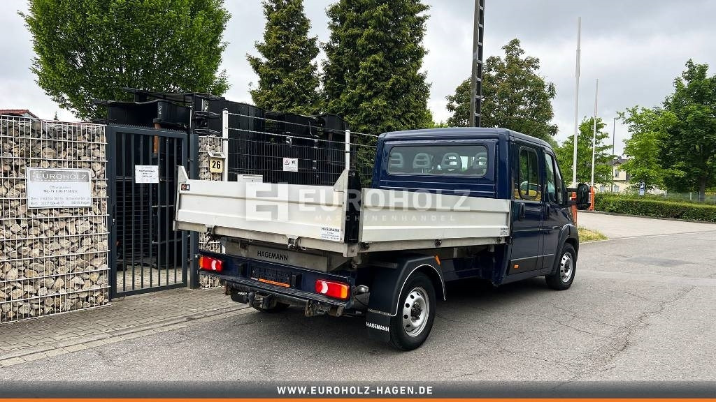 Billenőplatós kisteherautó, Duplakabinos kisteherautó Fiat Ducato 2.3 Maxi Kipper 7-Sitzer Doka AHK: 21 kép.