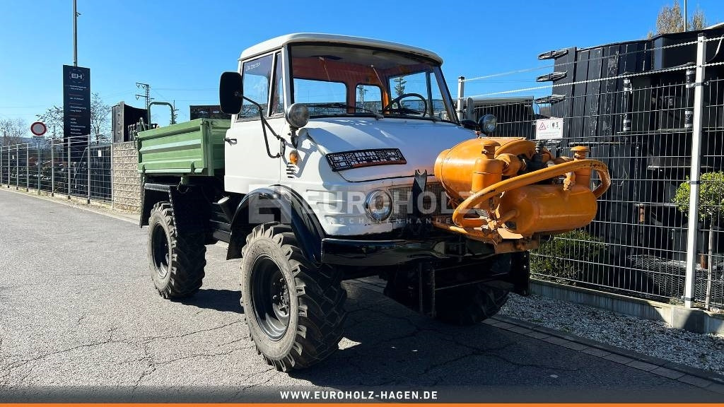 Alvaz teherautó Unimog 406 Allrad Zapfwelle Luftkompressor Pritsche AHK: 19 kép.