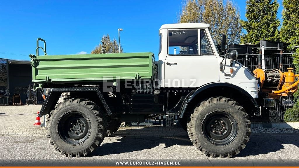 Alvaz teherautó Unimog 406 Allrad Zapfwelle Luftkompressor Pritsche AHK: 7 kép.