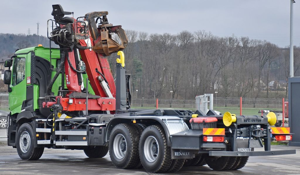 Horgos rakodó teherautó, Darus autó Renault C430* ABROLLKIPPER *LIV 170Z 78 * 6x4: 8 kép.