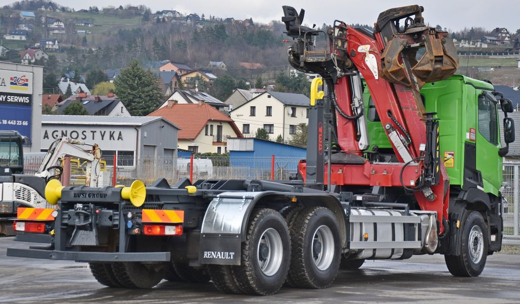 Horgos rakodó teherautó, Darus autó Renault C430* ABROLLKIPPER *LIV 170Z 78 * 6x4: 7 kép.