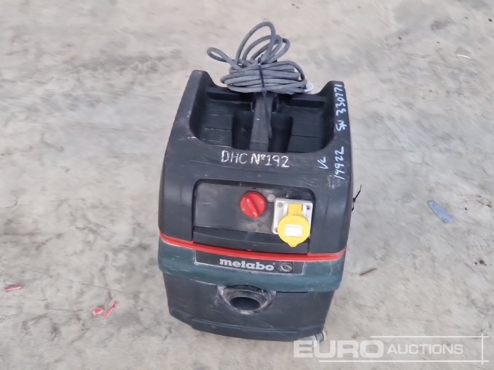 Építőipari berendezések Metabo ASR25LSC 110 Volt Industrial Vacuum Cleaner: 8 kép.