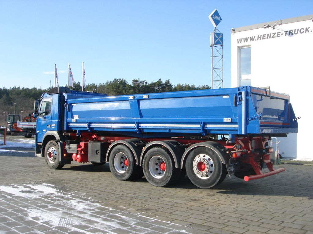 Billenőplatós teherautó Volvo FM 460 TR /8x4 4-Achs Kipper Tridem, Nachlaufach: 6 kép.